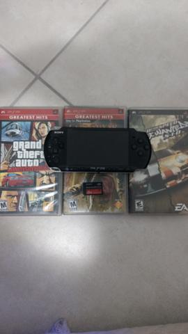 PSP  com 159 jogos - meu desde 0