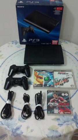 PlayStation 3 super slim - parcelo no cartão