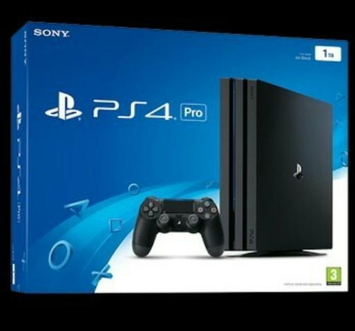 Playstation 4 pro 1tb novo na.caixa até 12x no cartão de