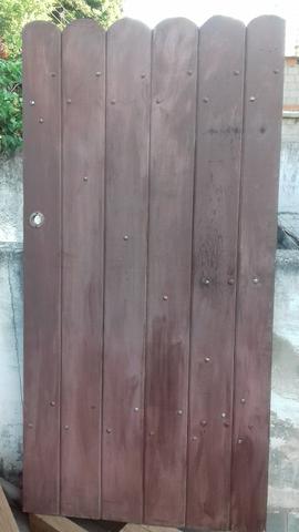 Portão madeira IPÊ