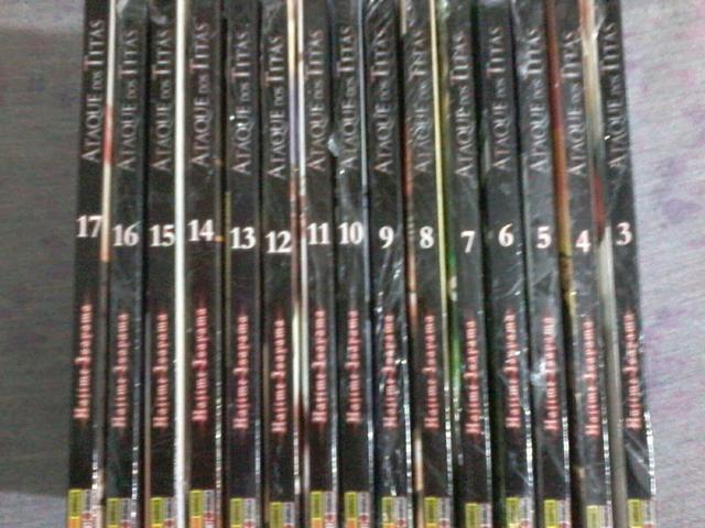 Shingeki no kyojin do 3 ao 17 novos