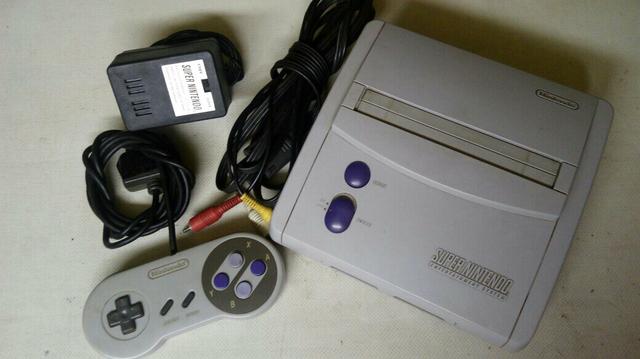 Super Nintendo Baby Completo Tudo Original