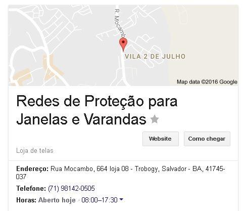 Tela de proteção para janelas 
