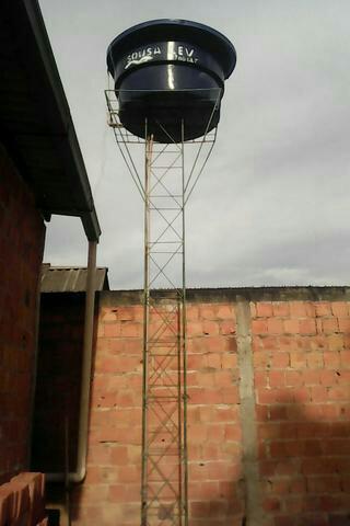 Torre para caixa d'água de  lts