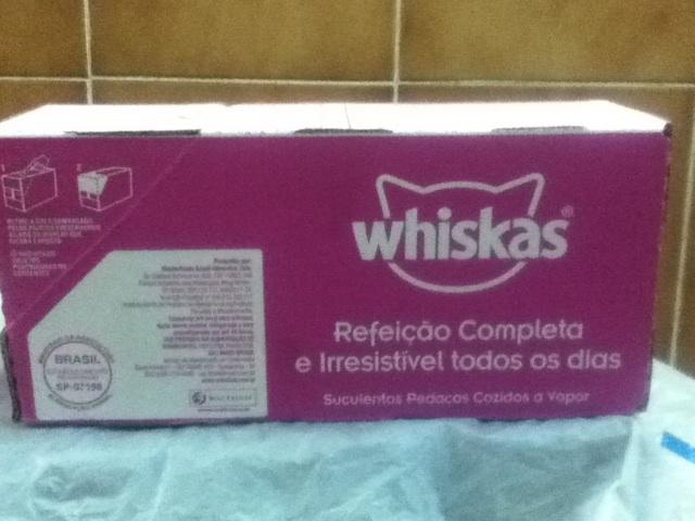 Whiskas sachê adulto carne