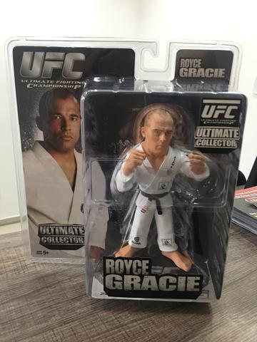 Boneco 15cm coleção oficial UFC royce Gracie