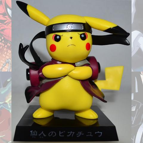 Boneco Pikachu Naruto Pokemon Novidade Novo