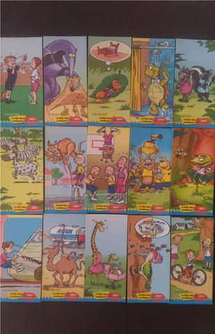 Cards "O guia dos curiosos" Surpresa (15 cards)