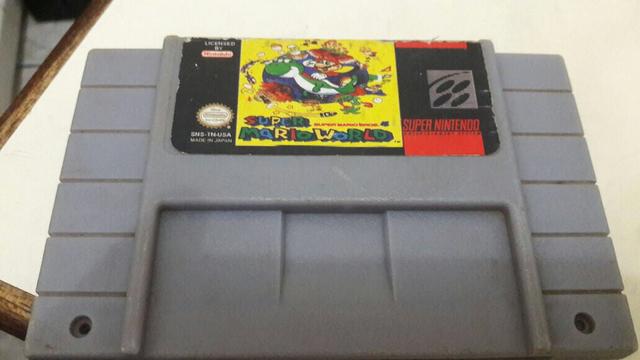 Cartucho Mário Word super Nintendo