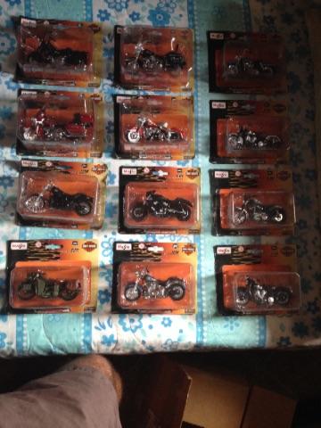 Coleção de Miniaturas de Harley-Davidson