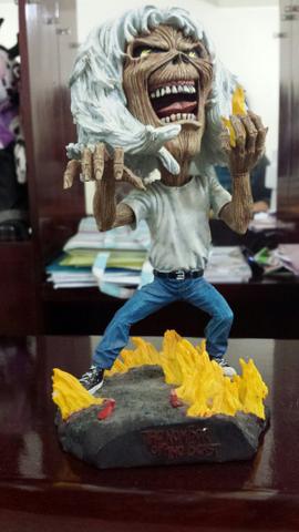 Eddie Iron Maiden "The number of the beats"