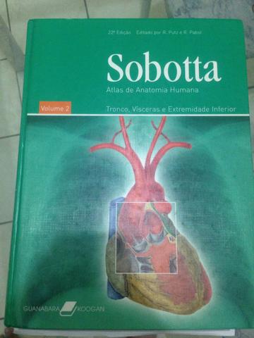 Livro Atlas da anatomia humana - Sobotta