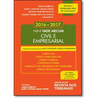 Livro - Mini Vade Mecum Civil e Empresarial