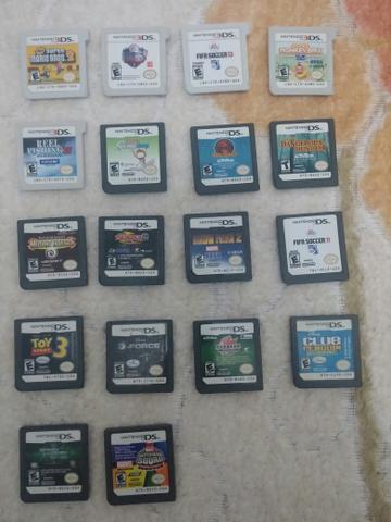 Lote de Jogos 3DS e 2DS