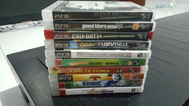 Oferta de games originais para PS3