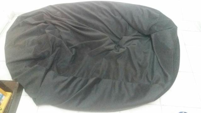 Puff Duplo Gigante Preto