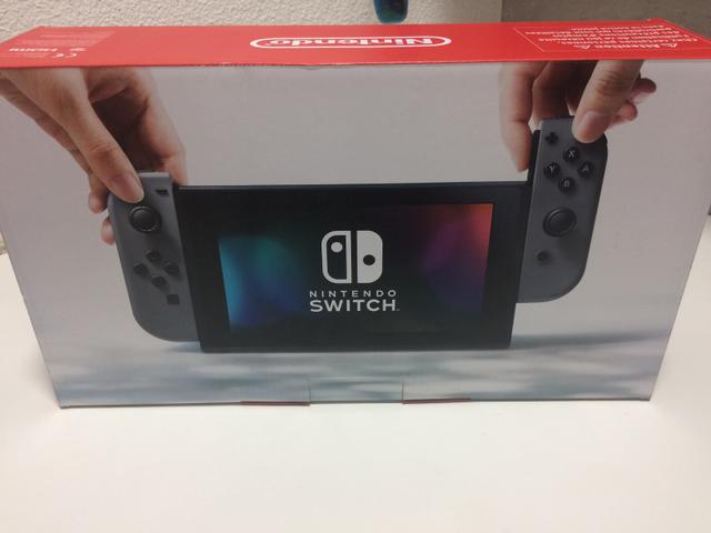 Videogame Nintendo Switch,32GB, modelo cinza, novo, não