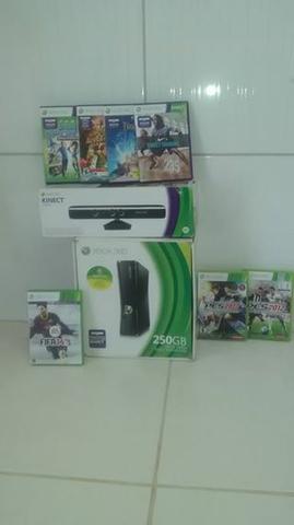 Xbox 360 + Kinect(Tudo Original)
