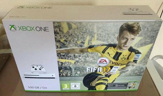 Xbox One s 4k 500GB Fifa 17