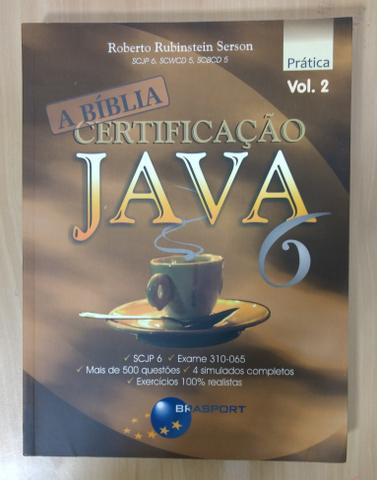 2 livros Certificação Java