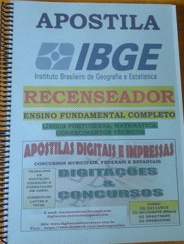 Apostila Concurso IBGE  - Recenseador