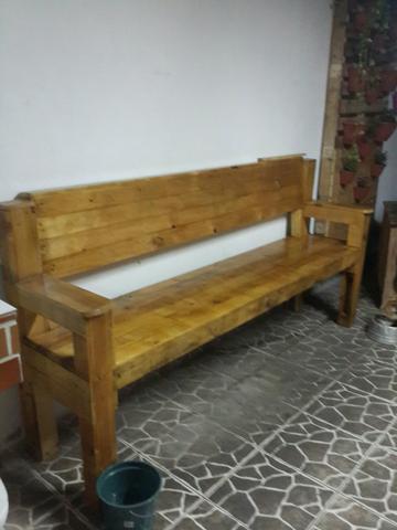 Banco de pallet