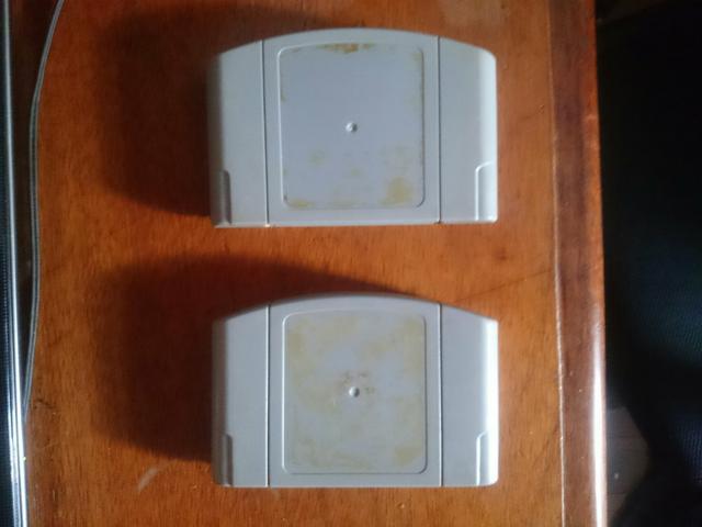 Cartuchos originais de Nintendo 64