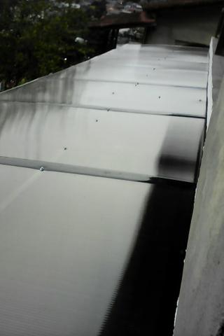 Coberturas em policarbonato alveolar