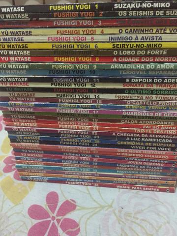 Coleção de Mangás Fushigi Yûgi