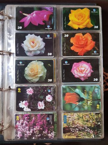 Coleção de cartões telefonicos