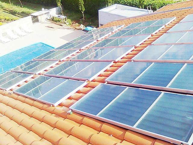 Economize energia com aquecedor solar placa solar