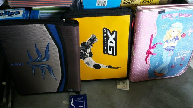 Fichários universitários