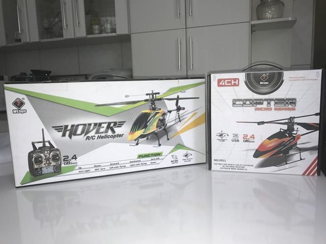 HELICÓPTERO V912 & v911pro COMPLETOS