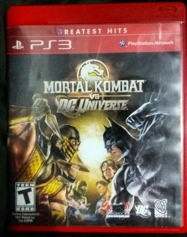 Jogo Mortal Kombat vs DC Universe ps3