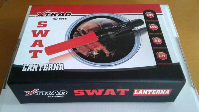 Lanterna SWAT Led T5 (Nova na caixa)