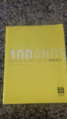Livro 100 anos comitê Olímpico do Brasil