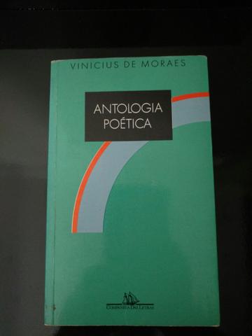 Livro Antologia Poética - Vinicius de Moraes
