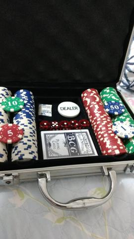 Maleta de poker 200 fichas
