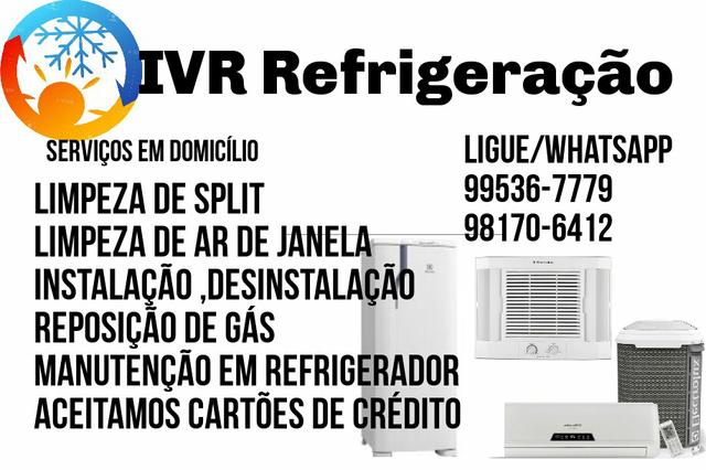 Manutenção e limpeza de ar condicionado