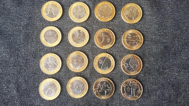 Moedas comemorativas! Complete sua coleção. LEIA