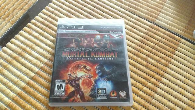 Mortal Kombat Komplet edition original ps3