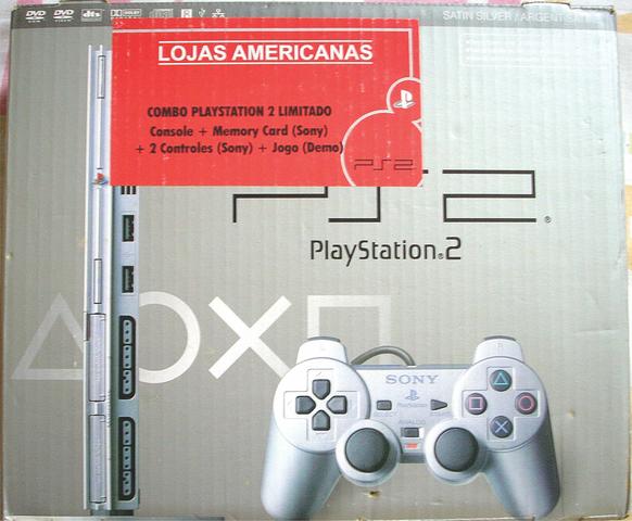 Playstation 2 Completo na Caixa Série Silver