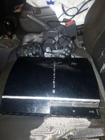 Playstation 3 dois controles completo