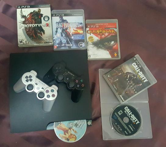 Psgb / 6 jogos originais / 2 controles originais