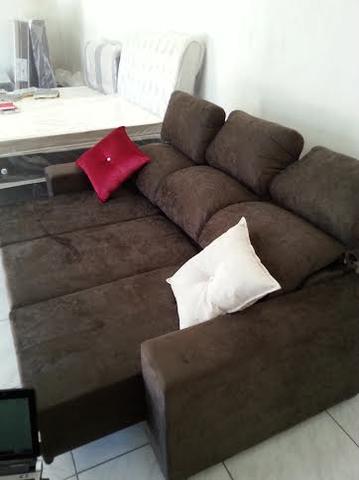 Sofa 2 e 3 lugares chaise retr. encost.reclinável 40%off