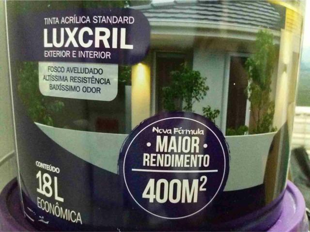 Tintas Acrílica para parede e piso 18l