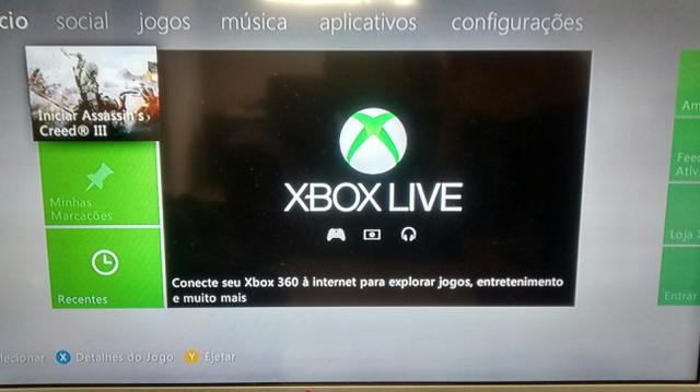 Xbox super slim destravado + 15 jogos 1 controle original