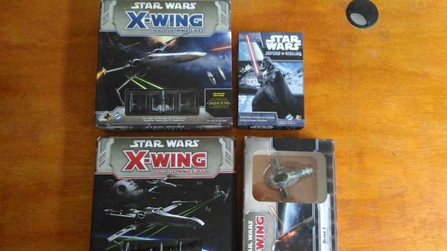 2 X-WING + Slave 1 + CardGame