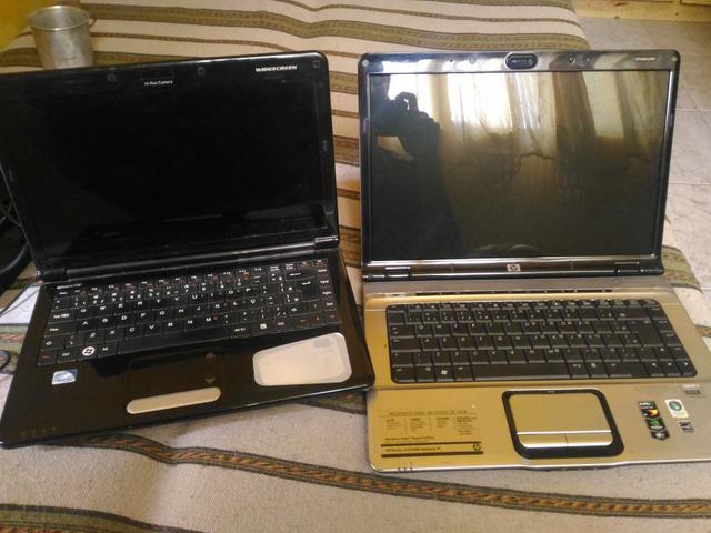 2 notebooks com defeito HP e NEO Pc