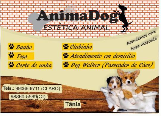 AnimaDog - Serviço de Banho, Tosa e Dog Walker